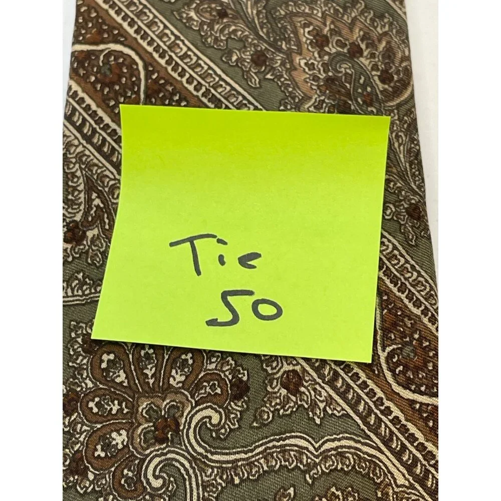 Lanvin silk neck tie 57